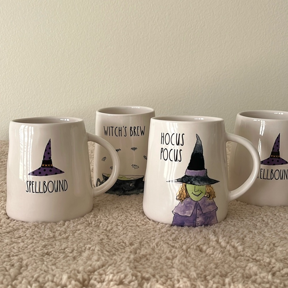 Rae Dunn Halloween Mugs-4